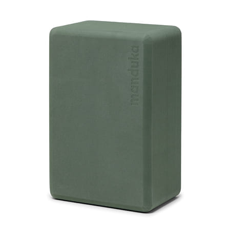 บล็อคโยคะ MANDUKA รุ่น RECYCLED FOAM - สีเขียว_1